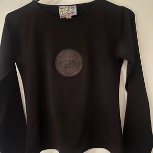 W&LT  Wild & Lethal Trash - Kiss the Future - long sleeve black w/ holgraphic